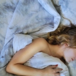 Katinka in her cloud bed