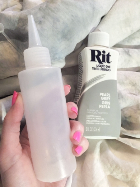 Squirt bottle and Rit dye